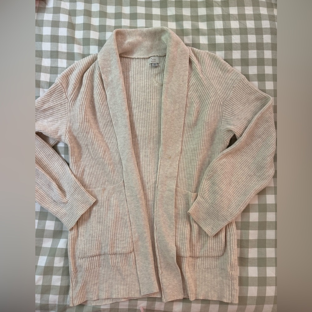 A New Day Cream Cardigan Sweater